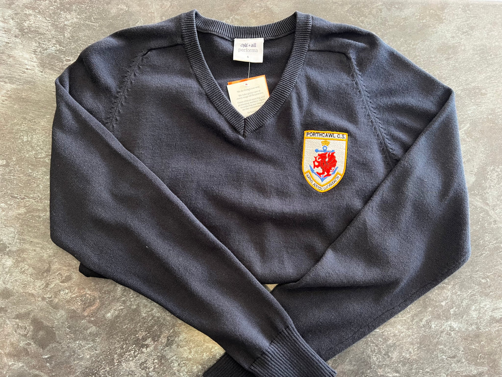 Porthcawl Comp Girls Fitted Jumper