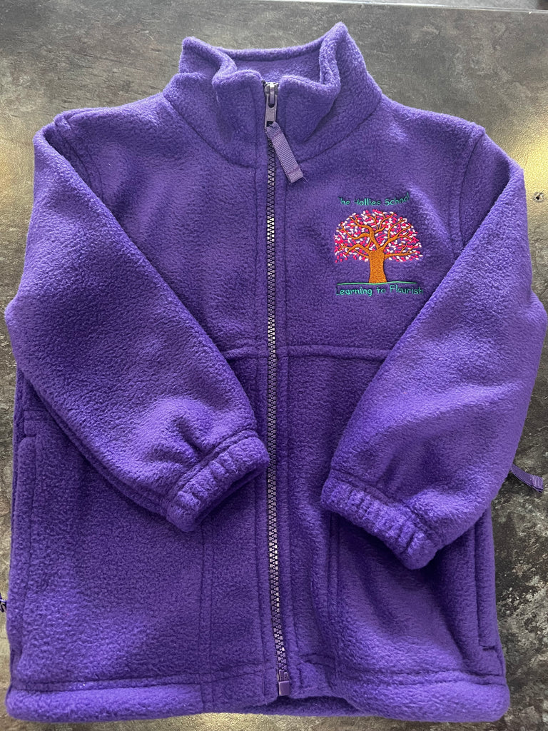 The Hollies School Purple Fleece