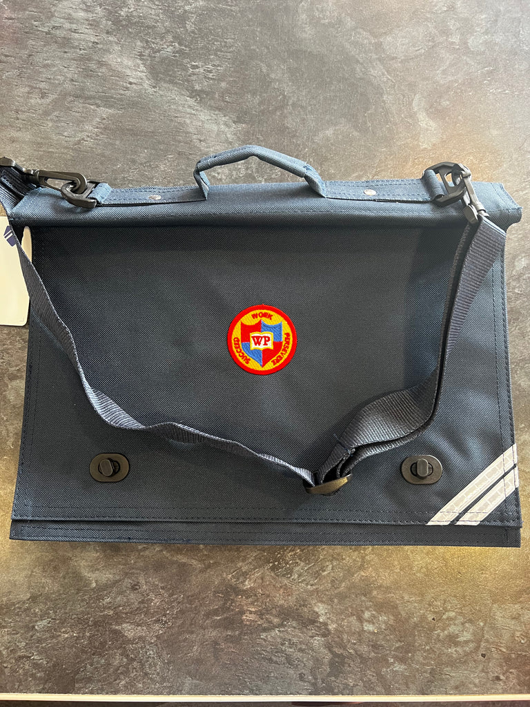 West Park Primary Buckle Book Bag (with strap)