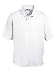 Porthcawl Primary Polo Shirt (White)