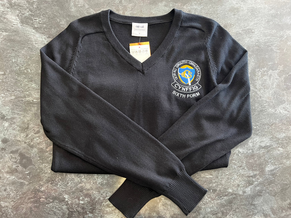 Cynffig Sixth Form Girls Fitted Jumper/Cardigan