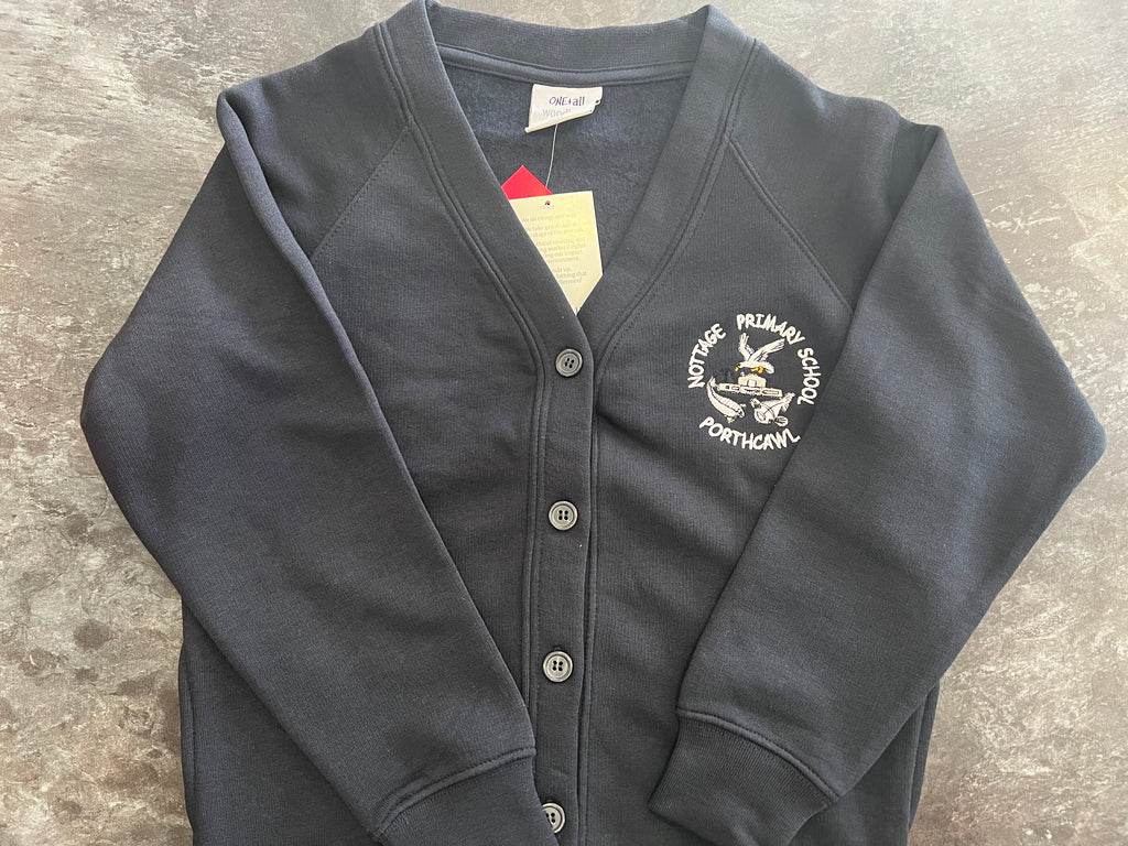Nottage Primary Sweatshirt Cardigan