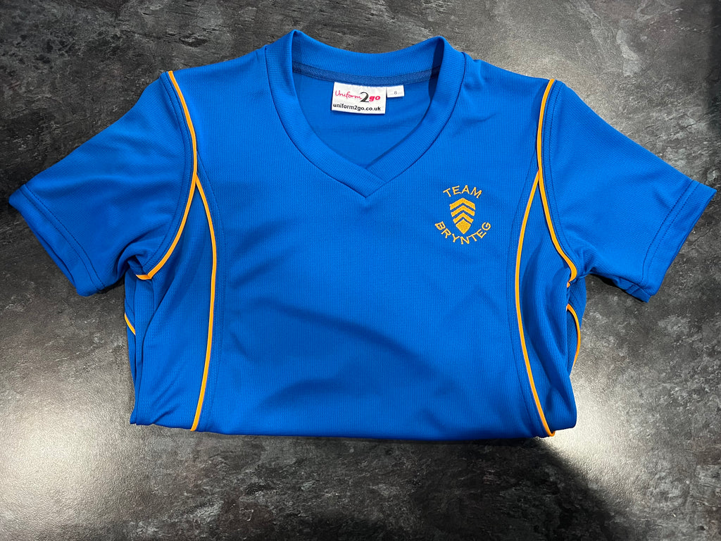 Brynteg Girls Fitted PE Top
