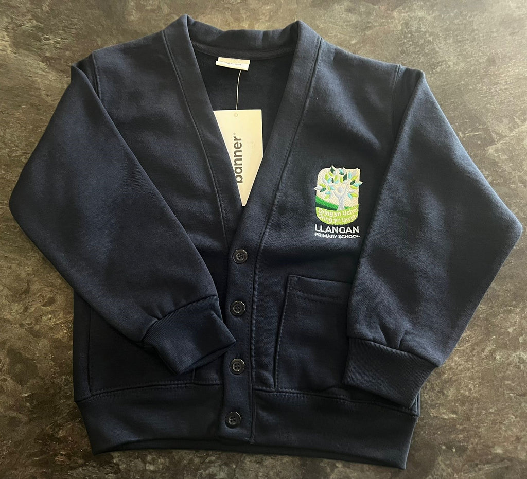 Llangan Primary School Cardigan NEW LOGO