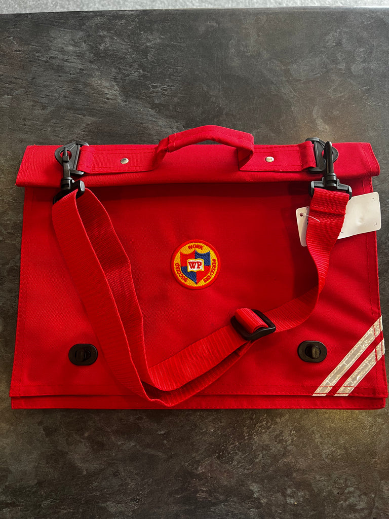 West Park Primary Buckle Book Bag (with strap)