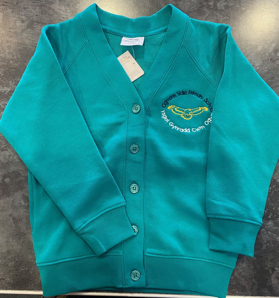 Ogmore Vale Primary Sweatshirt Cardigan
